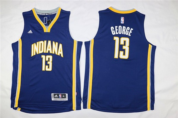 NBA Youth Indlana Pacers #13 Paul George purple Jerseys